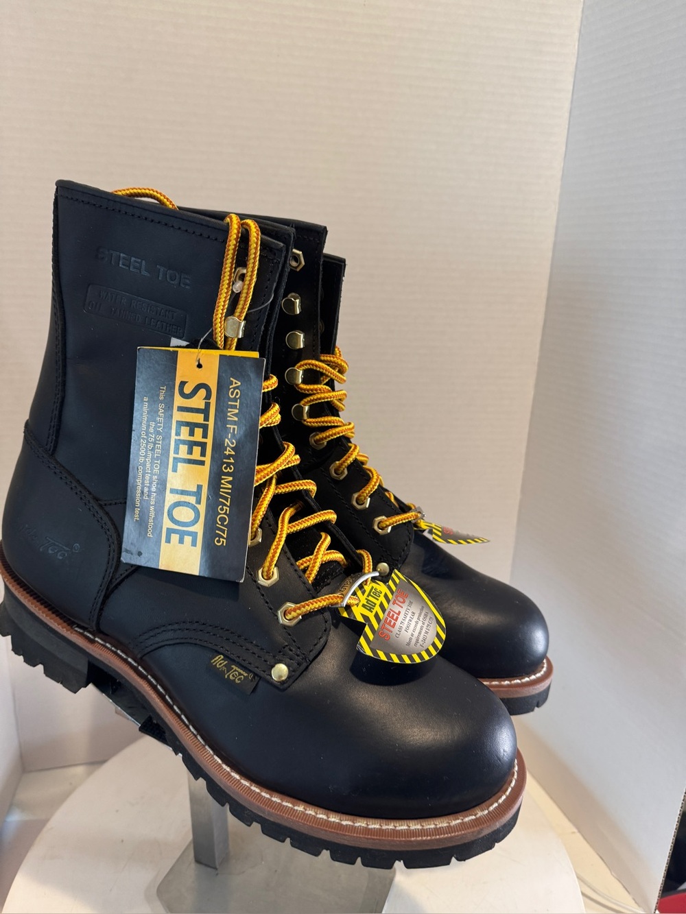 Ad Tec Steel Toe Men's 1428 Boots size 11 wide Brand New